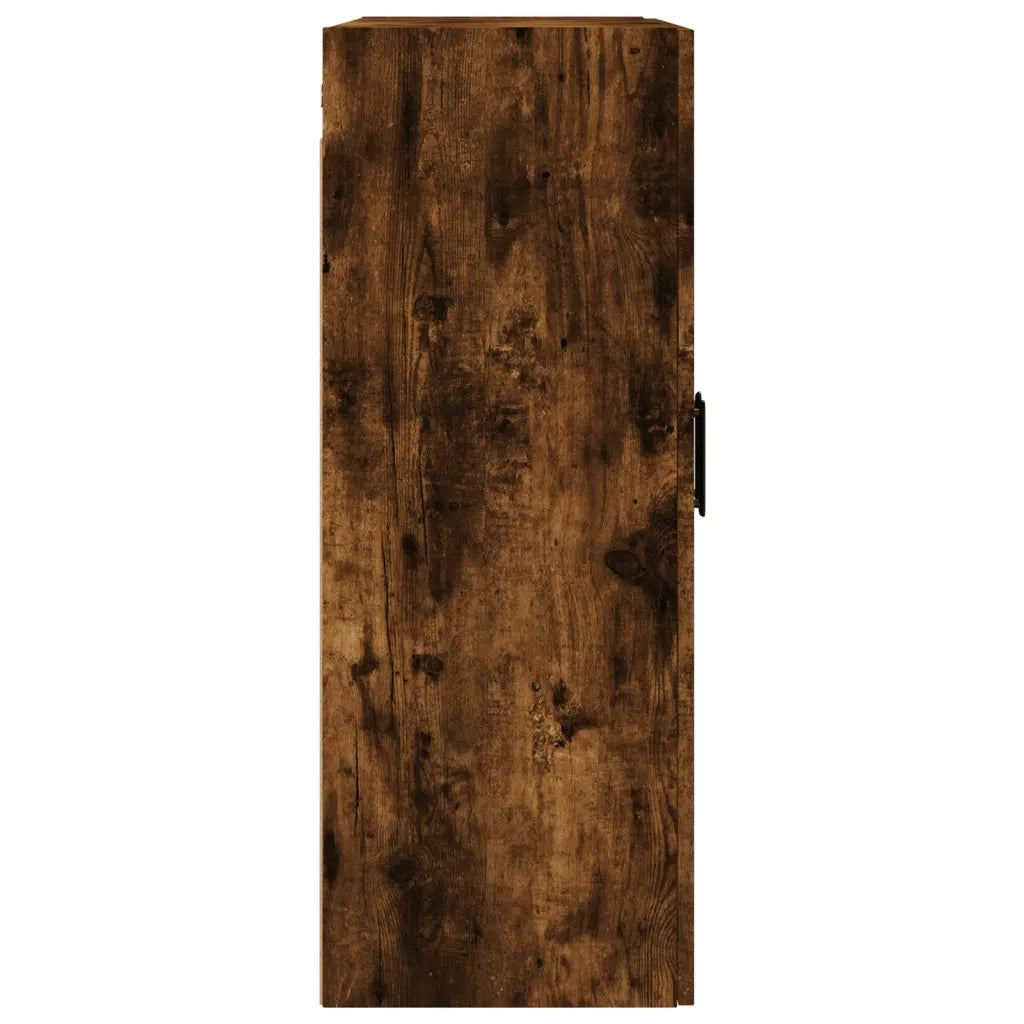 vidaXL Mobile a Parete Rovere Fumo 69,5x34x90 cm
