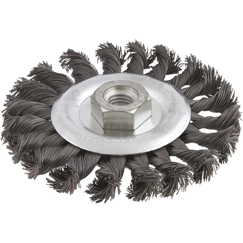 Topex 62h140 spazzola conica, 11 115 mm x m14 ds