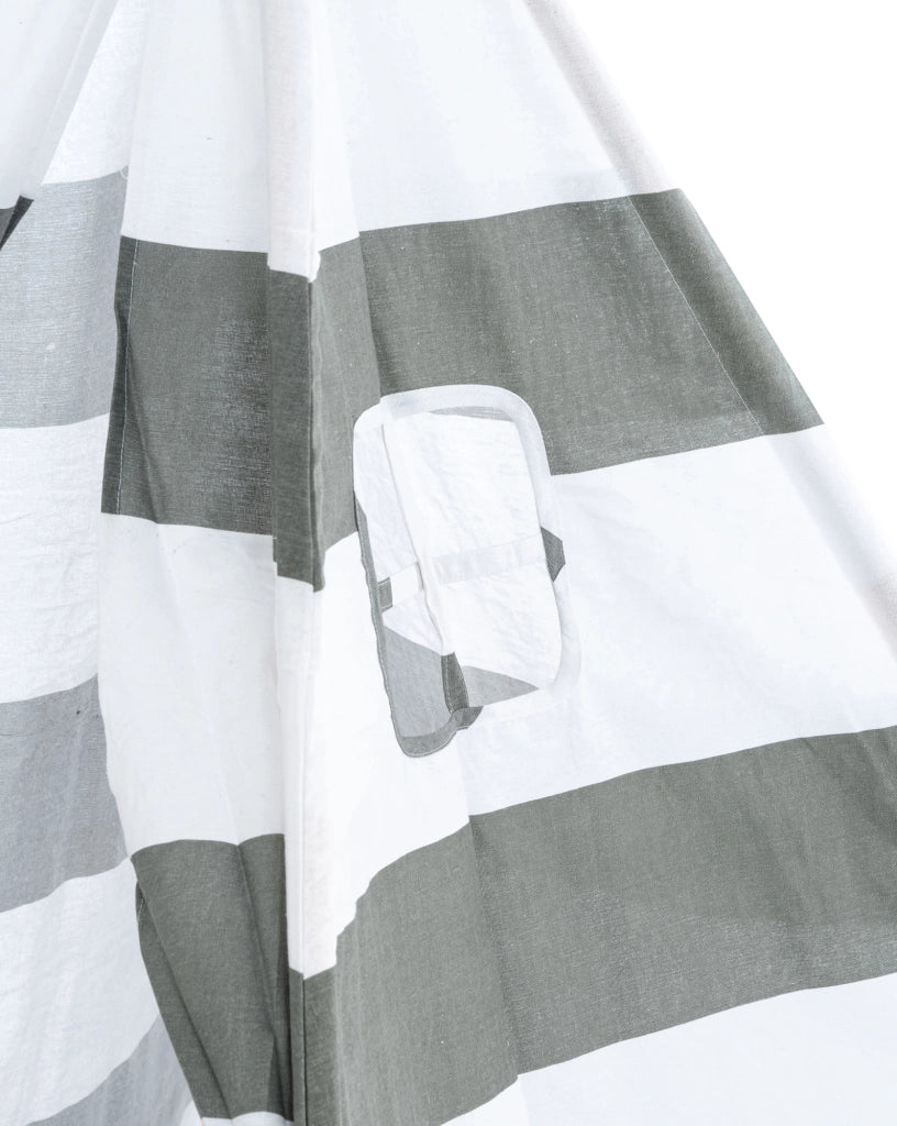 Tenda gioco Esna Grigio a righe