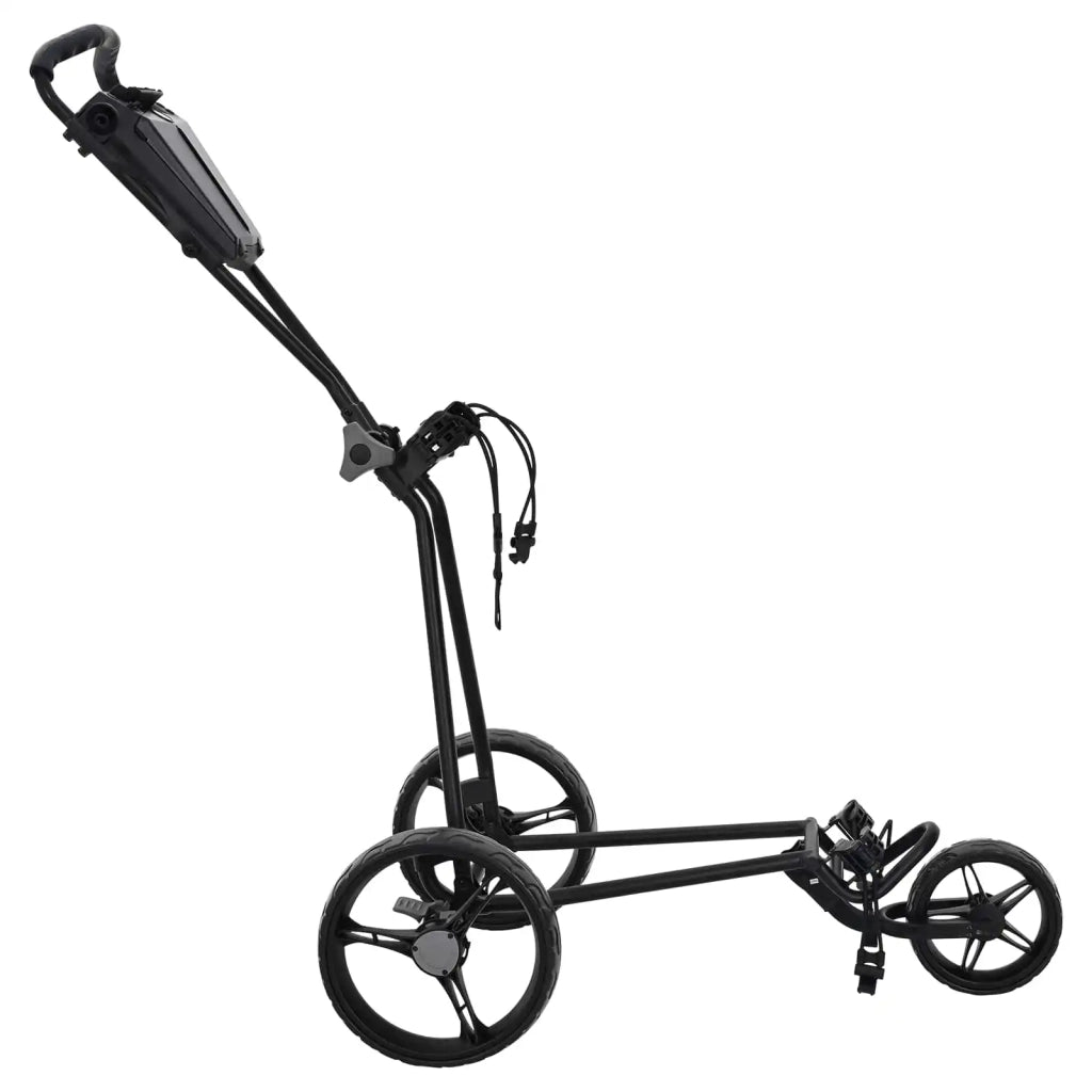 Carrello da golf Nero 95 x 60 x 130 cm Ferro CFW6295325