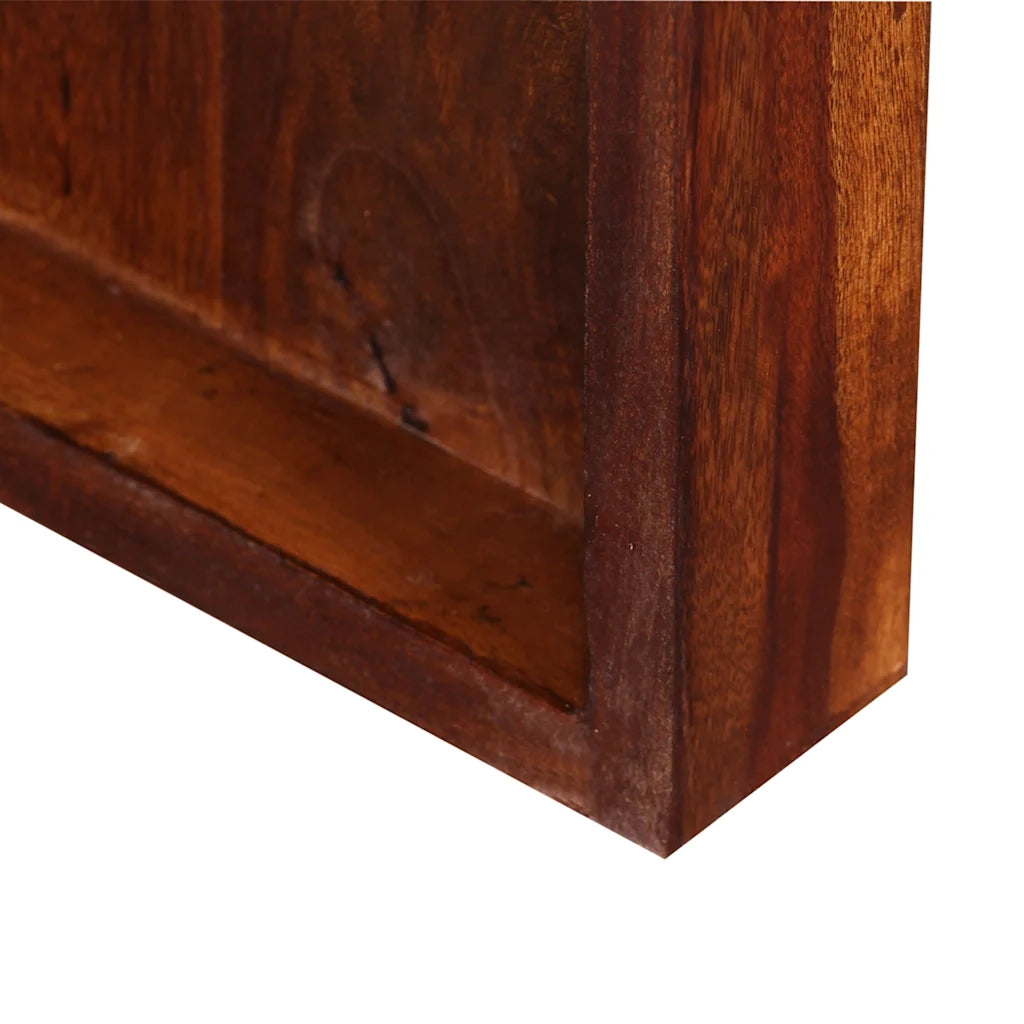 Credenza | Madia | Buffet da pranzo | Armadio da pranzo/Scrittoio in Legno Massello di Acacia Marrone