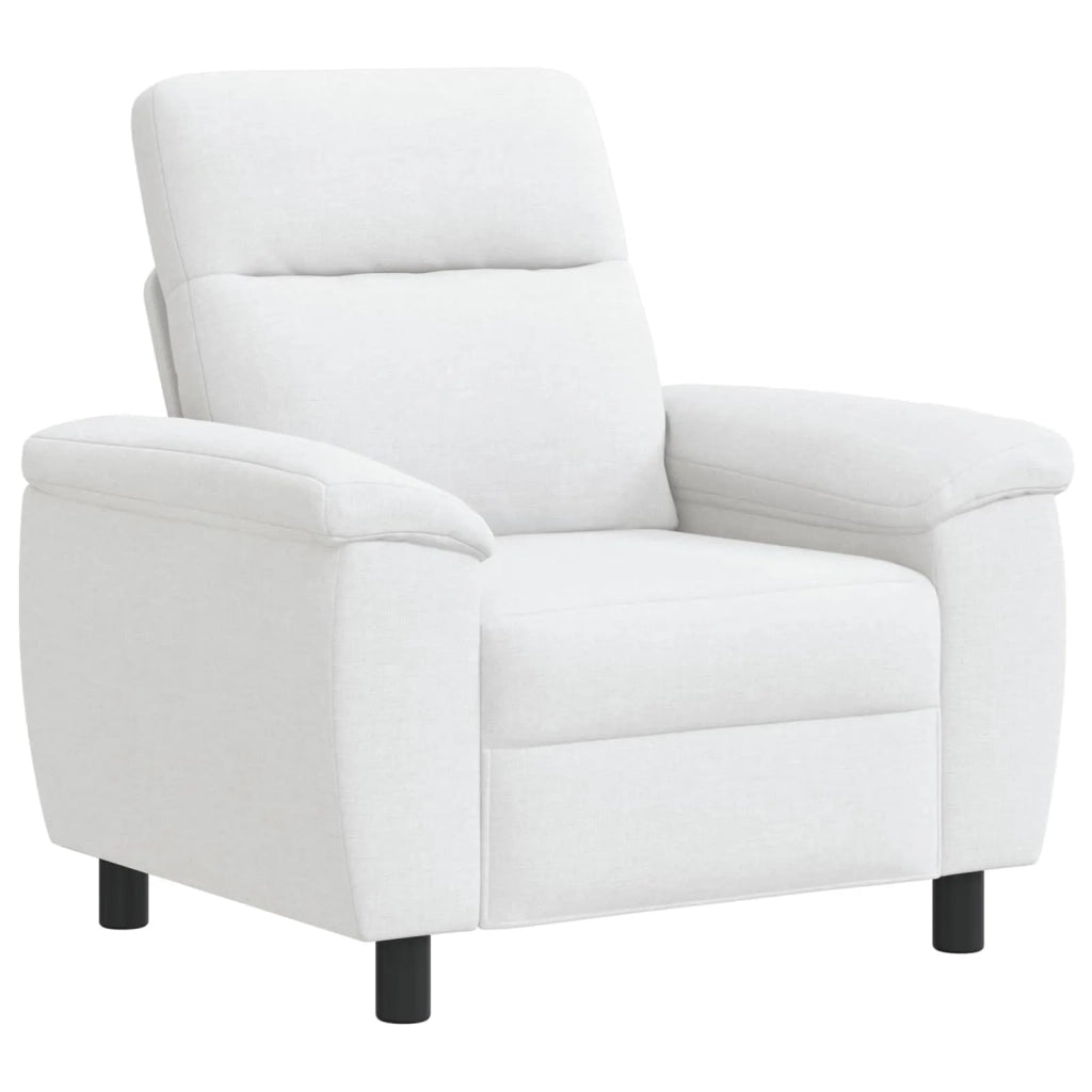 Set di divani 2 pcs Bianco Tessuto 3430585