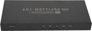 Commutatore HDMI 1x4 4K 60Hz 18Gbps HDCP2.2 RGB444 - Divisore HDMI UHD per PS4 PC Box TV - Hub Switch Box 4 Porte HDMI - Presa di rete EU.