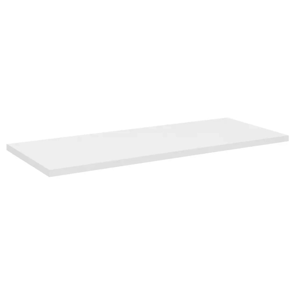 Top lavabo VANO - Bianco alpino - L100 × P40 × H2 cm - Da appoggiare su mobile da bagno