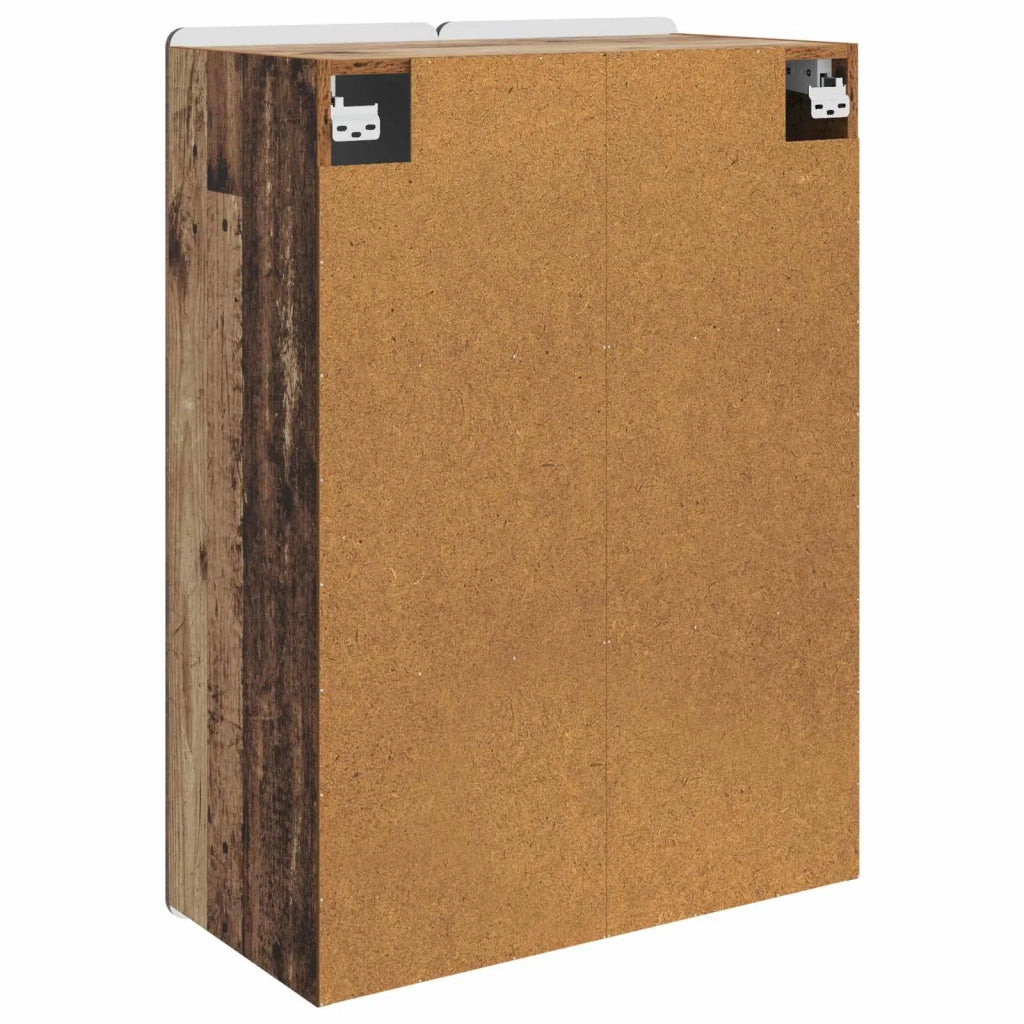 Mobiletto a muro Legno antico 66 x 34,5 x 92 cm 898233