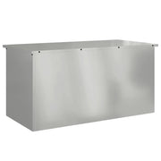 Scatola di Stoccaggio Esterno Argento 100 x 50,5 x 50 cm CFW8412023