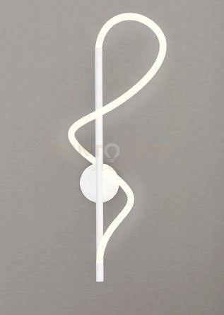 NOEMI-A B Applique da parete led bianco opaco 28W dimmerabile lumen 1910 SDD 2800 - 5000k