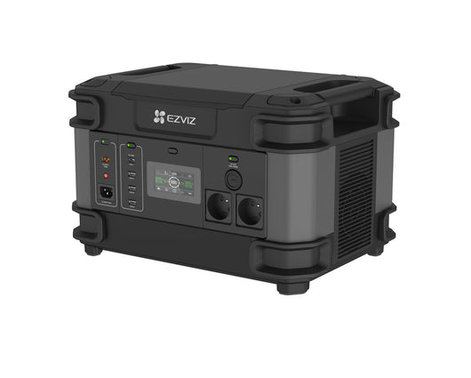 EZVIZ  PS1300, stazione di alimentazione portatile, capacit√† 1324Wh, 6 ingressi, display smart, ricarica con pannello solare (non incluso)