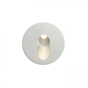 Lampada faretto MEMPHIS R da incasso a parete grigio argento 230V LED 3W 60° 3000K