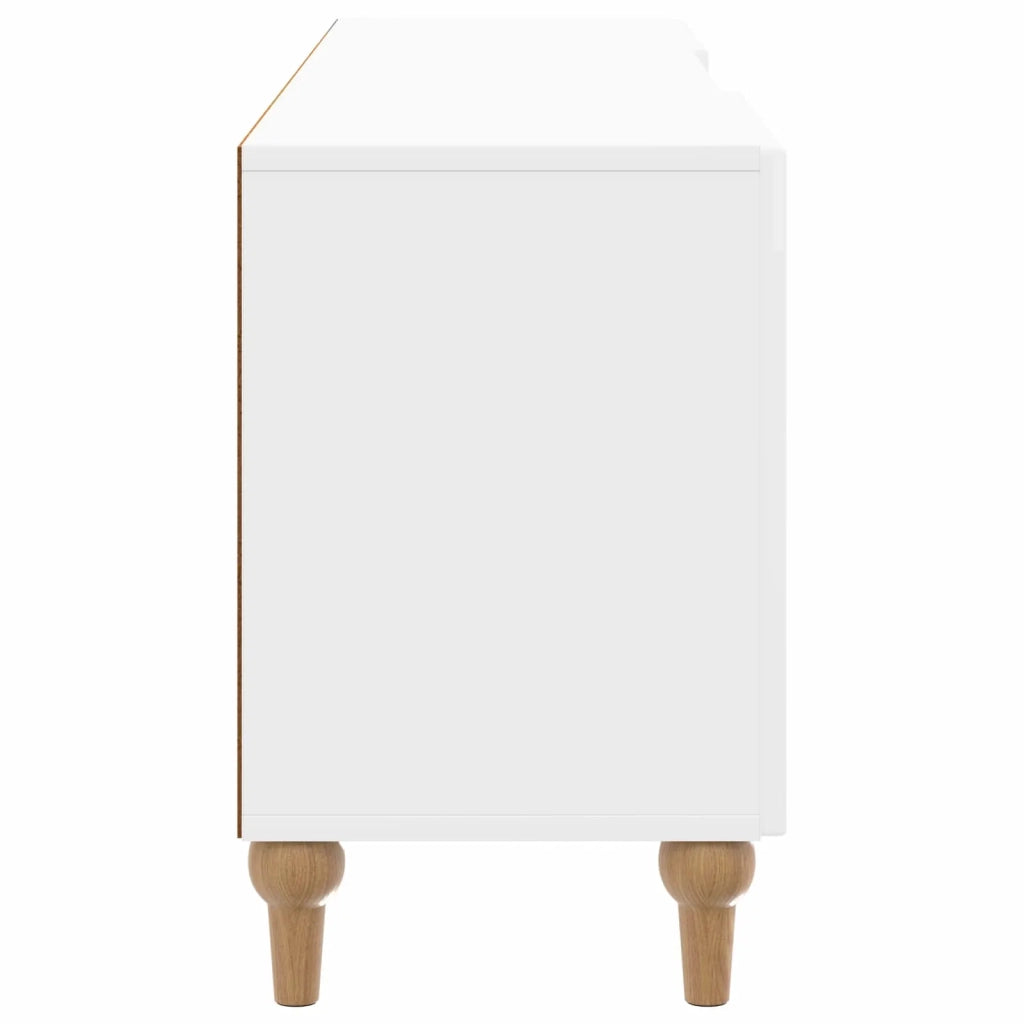 Mobile TV 150 x 31 x 50 cm Bianco Lucido Legno ingegnerizzato 894229