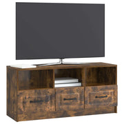 Mobile TV | Armadietto TV | Mobile Porta TV Rovere Fumo 102 x 34,5 x 47 cm Legno ingegnerizzato