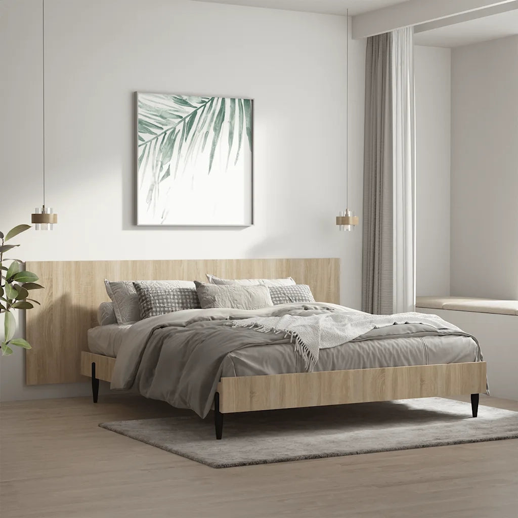 Testiera | Testata Letto Rovere Sonoma 240x1,5x80 cm Legno Ingegnerizzato