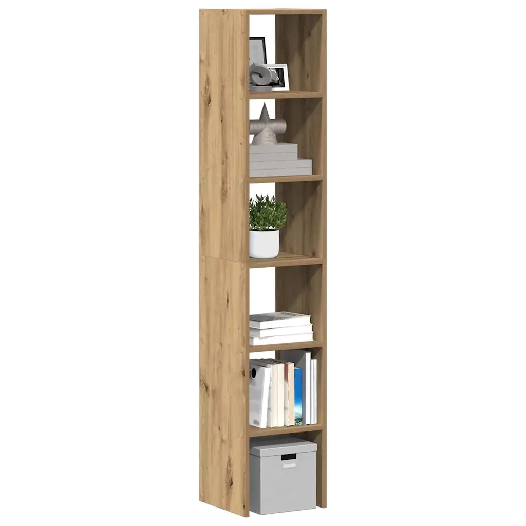 Librerie 2 pz Impilabili Rovere 30x30x80 cm Legno Multistrato 858820