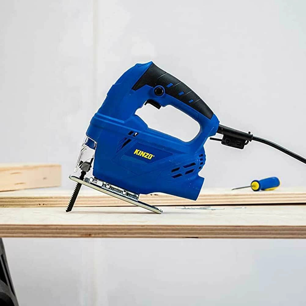 Seghetto Elettrico Alternativo 400W per Legno Metallo con Aspiratore e lama