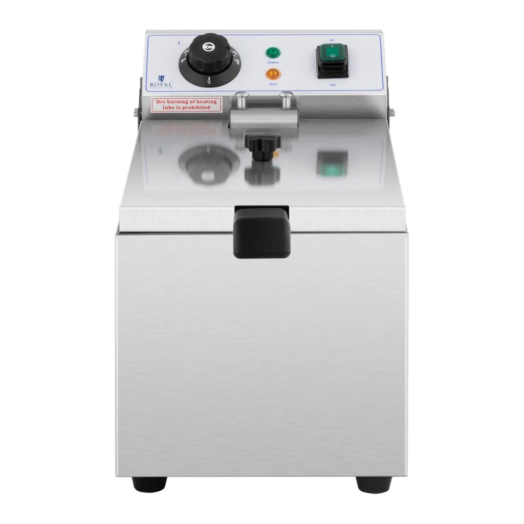 Friggitrice elettrica professionale per ristoranti 8 litri 230 volt 14_0001796