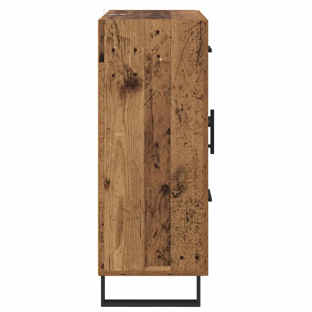 Credenza con Cassetto-Buffet-Armadio da cucina Legno vecchio 69,5 x 34 x 90 cm 913443