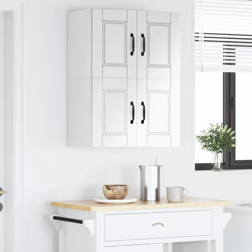Pannello lavastoviglie 2 pcs Bianco Lucido 60 x 31 x 40 cm 885274