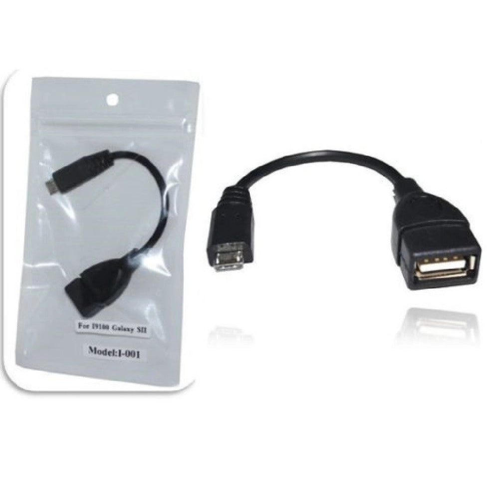 Trade Shop - Adattatore Cavetto Otg Usb On-the-go Per Samsung Tutti Modelli O T G -