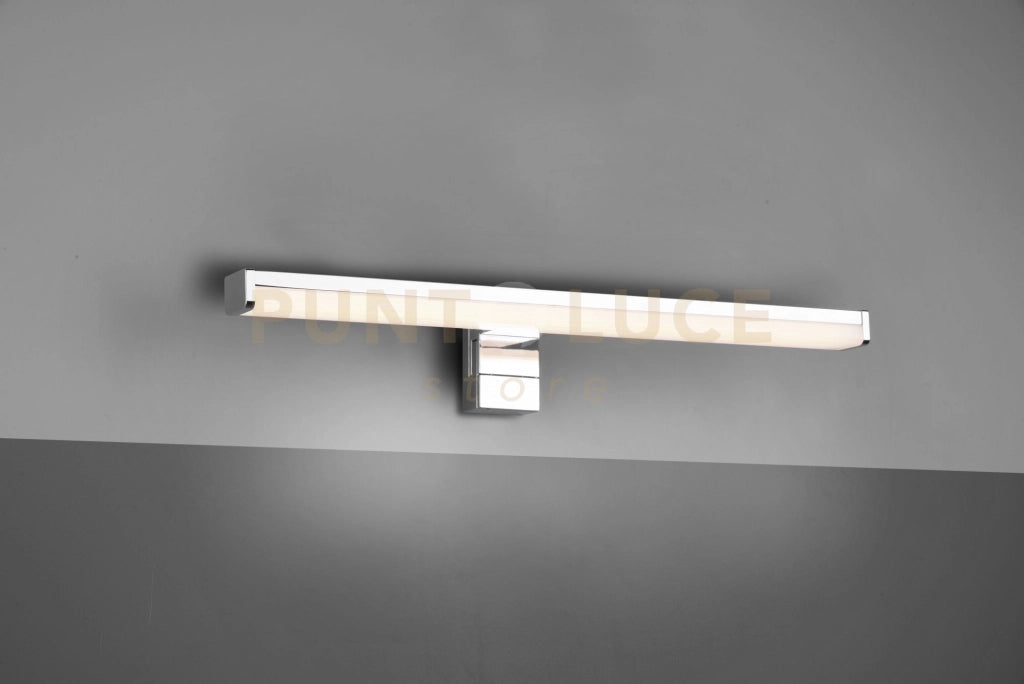 LINO H2O APPLIQUE LED 7,4W 900lm, 3000K CROMO ANCHE CON POSSIBILITA' DI AVVITARE SU SPECCHIO IP44 L. 40CM