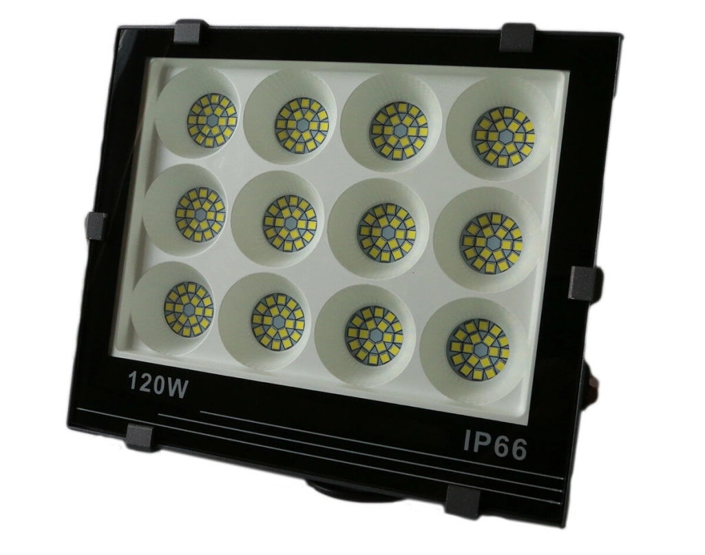 FARO 120W FARETTO LED SMD multichip 90Lm/W PROIETTORE Luce ESTERNO IP66 - ZENCOCCO