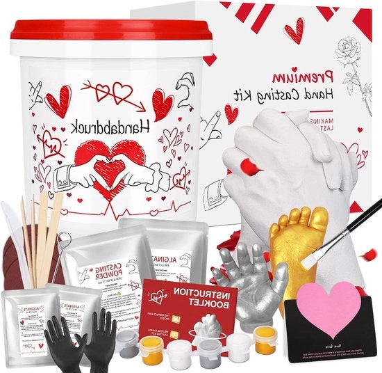 Impressione 3D a mano per coppia - stampa gesso - creazione artistica manuale - coppia - regali per donna - adulti - regalo di matrimonio - regalo di anniversario - San Valentino