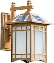 Lampada solare esterna senza fili - Illuminazione LED all'aperto con controllo a distanza per giardino e terrazzo (bronzo)