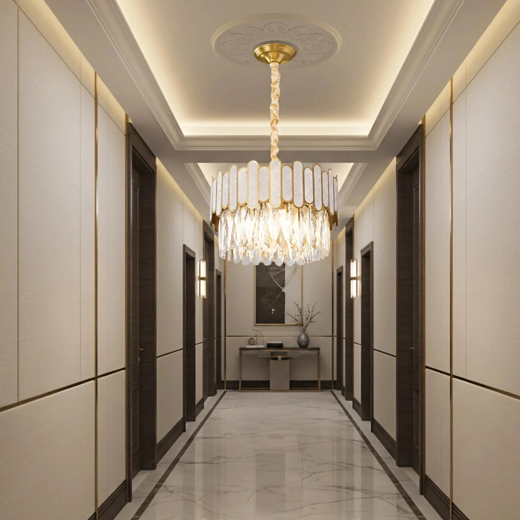 Lampada Da Soffitto APP1746-4CP 40 Cm Gold