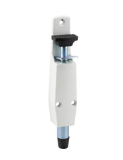 Fermaporta a pedale 180 mm con tampone in gomma, bianco – THIRARD