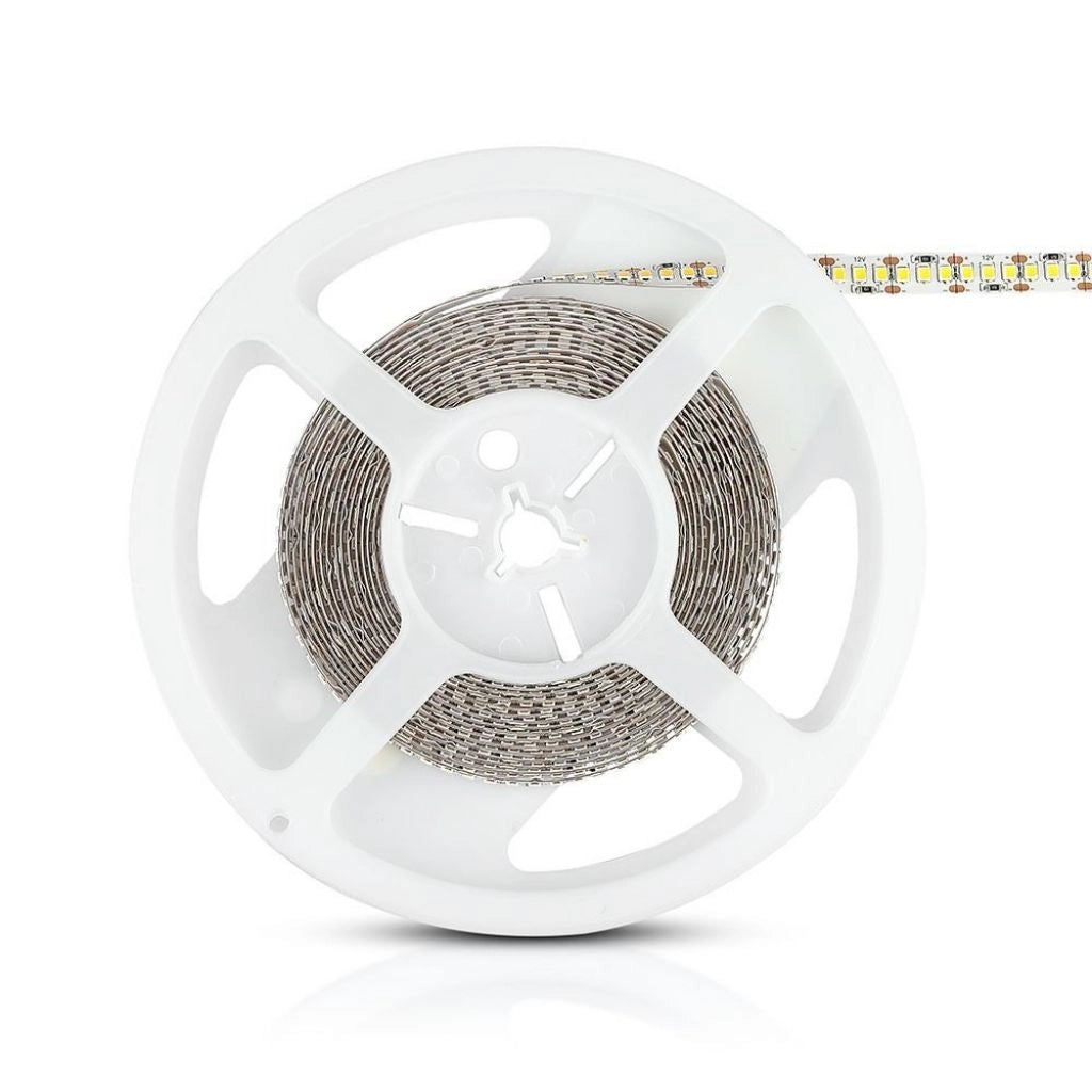 V-TAC VT-2835 204 Striscia Strip LED SMD2835 18W/mt 5mt 204 LED/mt 12V 4000K IP20 SKU 2462