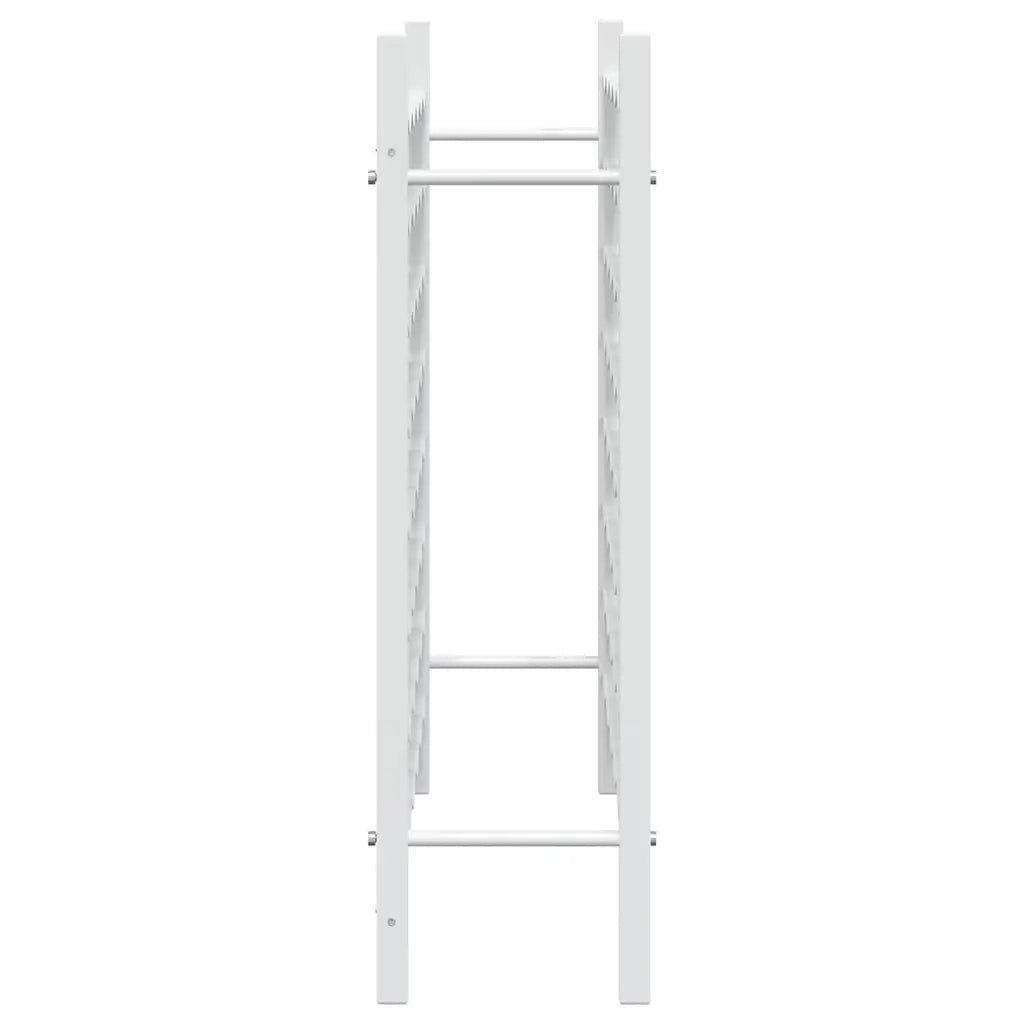 Portabottiglie per 48 Bottiglie Bianco in Metallo CFW3354720