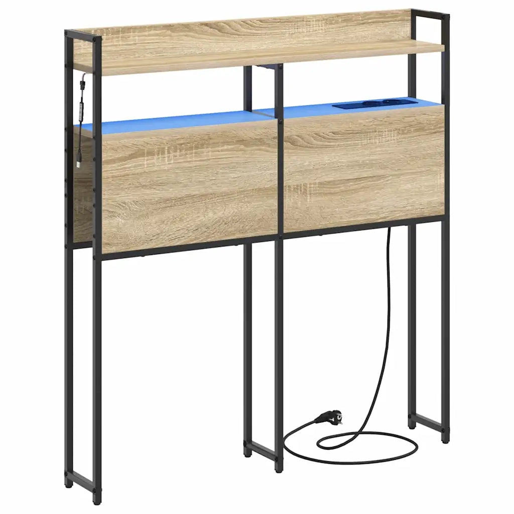 Testata contenitore rovere sonoma Legno multistrato 859671