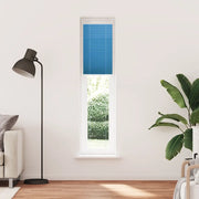 Tenda Plissettata | Tenda pliss¨¨ Blu 40x200 cm Larghezza Tessuto 39,4 cm