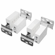 Supporto per Armadio Appeso 2 pz Bianco 70 x 48 x 19 mm CFW8649012