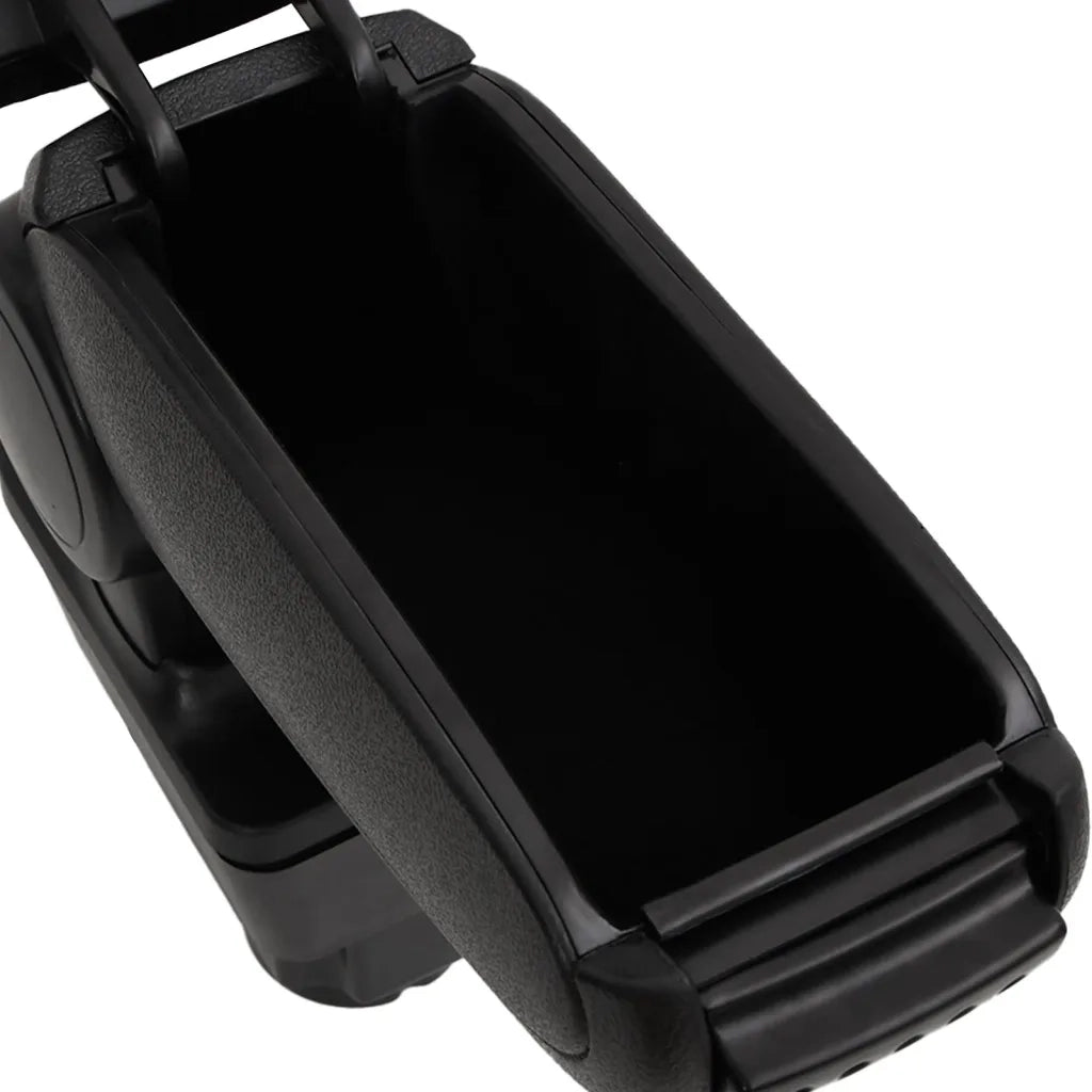 Bracciolo per Auto Nero 11x35x(32-49) cm in ABS 154679
