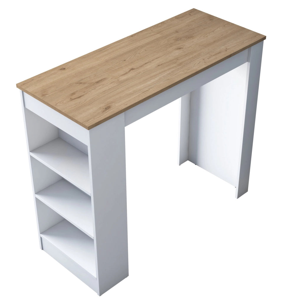 Tavolo da pranzo in legno "Juan" - 120 x 50 x 100 cm - Marrone