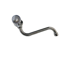 Rubinetto snodato in ottone cromato pesante da 1/2