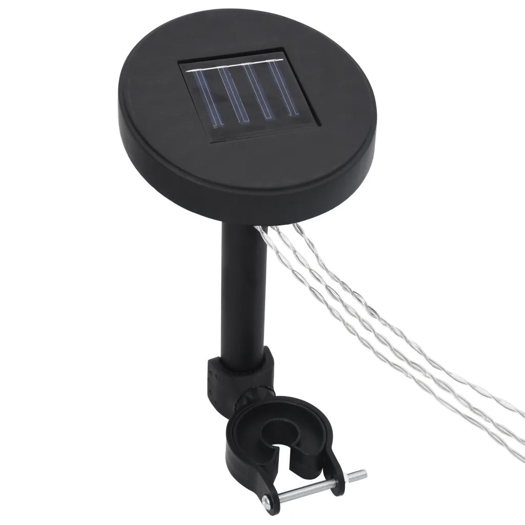 Stringa di Luci LED per Gazebo con Pannello Solare CFW3930736