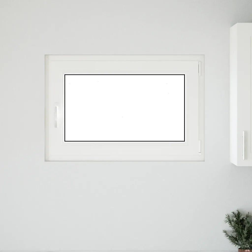 Finestra da cantina "RISOR" 90x50 cm anta-ribalta DIN destra antracite 4108400