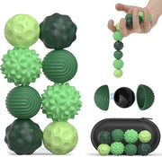 Set di fidget magnetici da 8 palline di silicone per stress e concentrazione