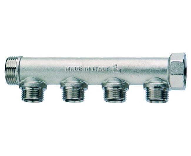 COLLETTORE LINEARE IN OTTONE PER RISCALDAMENTO MASCHIO FEMMINA 3/4x 1/2 3 VIE   ITAP s.p.a.