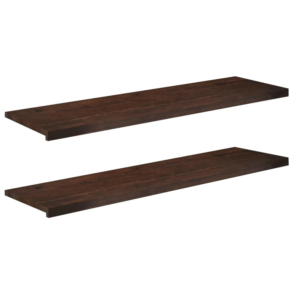 Soglie per finestre 2 pz Marrone Scuro 160 x 40 x 2 cm 42048326