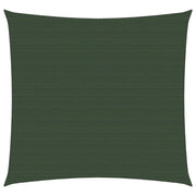 Vela ombreggiante 160 g/m² verde scuro 3 x 3 m HDPE 02_0009422
