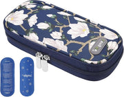 Cassa di Viaggio per Insulina per Diabetici - Organizzatore Portatile con Funzione di Raffreddamento e 2 Pacchi di Ghiaccio