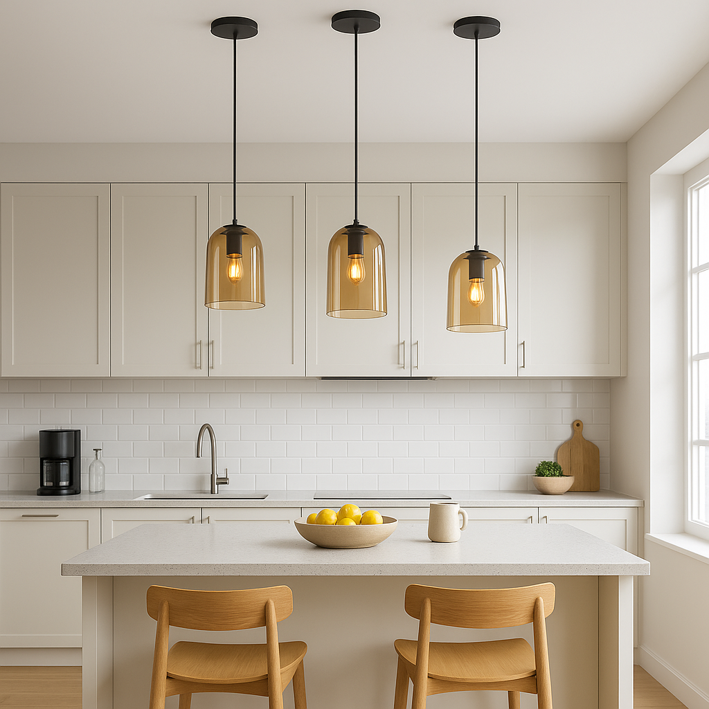 Lampada A Sospensione APP1704-1PC Amber