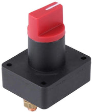 Isolatore di batteria - Interruttore di emergenza - Alta qualità - Rosso - 300A - Sicurezza per auto e camion - Progettazione compatta