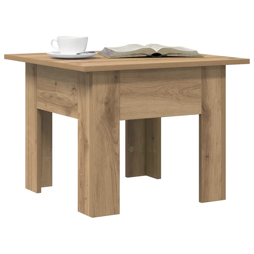 Tavolino da salotto Rovere artigianale 55 x 55 x 42 cm 875238