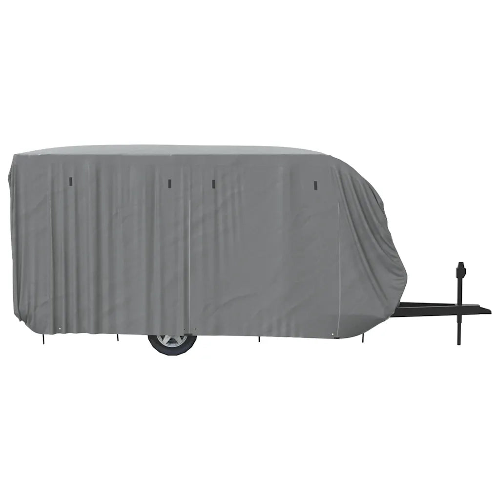 vidaXL Telo per Roulotte Grigio 550x250x220 cm in Tessuto Non Tessuto