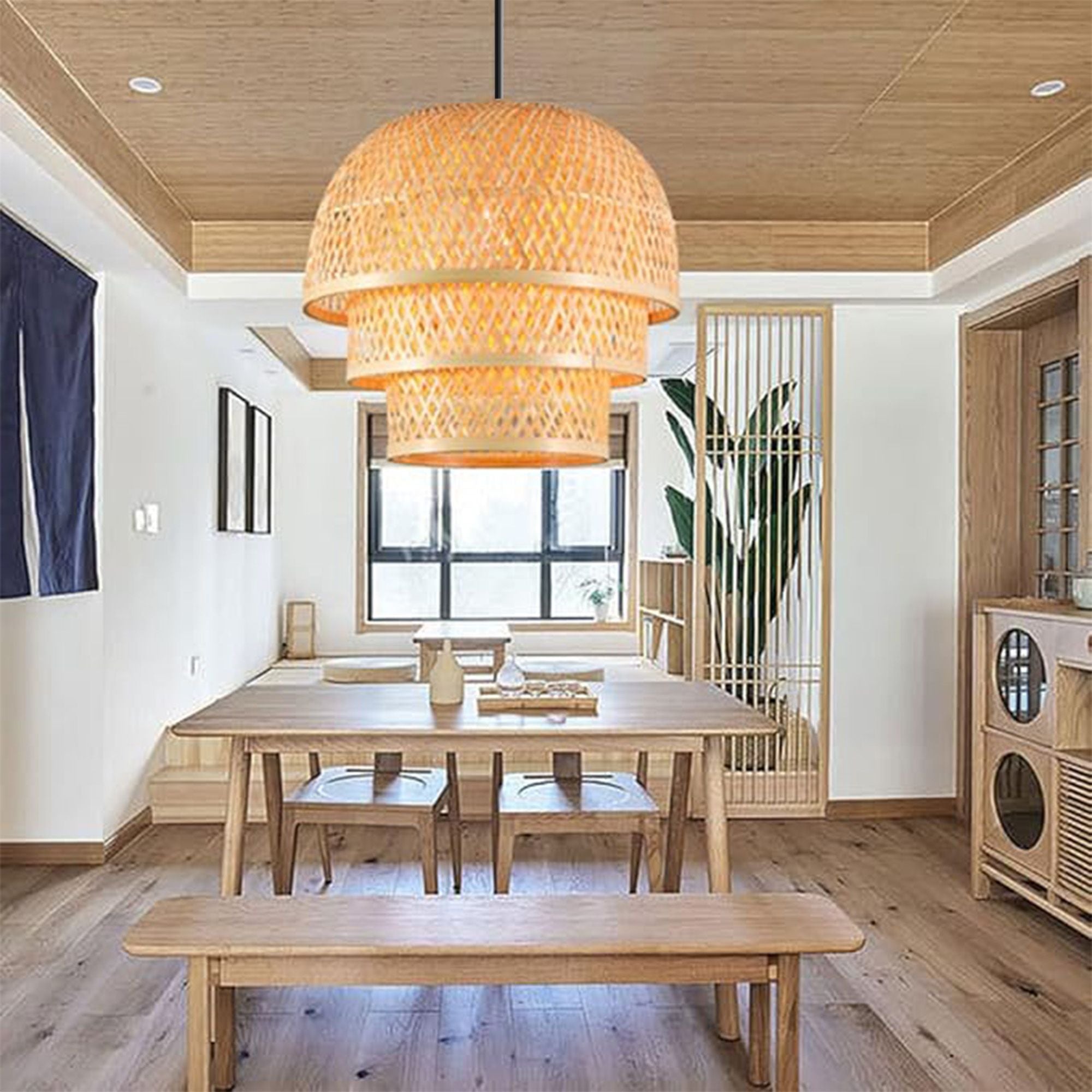 Lampada Da Soffitto Bamboo APP1629-1CP