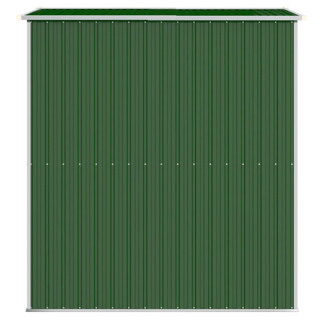 Capanno da Giardino Verde 192x191x223cm Acciaio Zincato cod mxl 51861