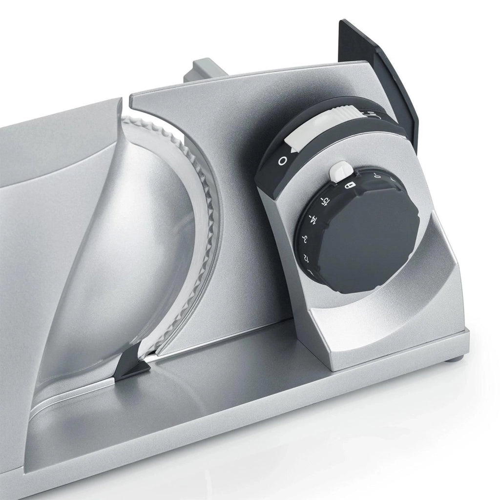 Graef MT1000EU MYtiny Affettatrice Elettrica Pieghevole lama 170 mm taglio 0-15 mm 170W colore Argento